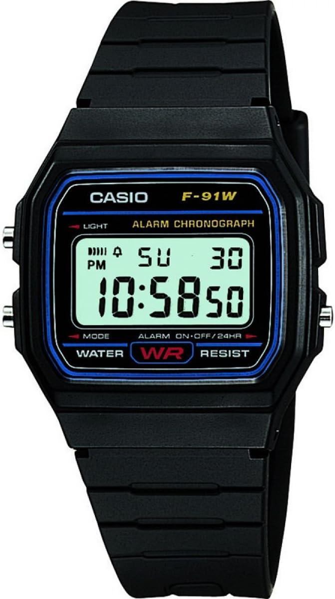 Casio F-91W Dijital Saat